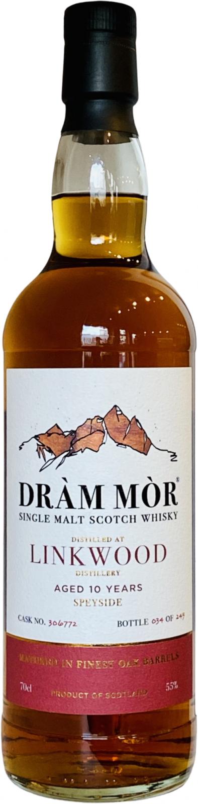 Linkwood DMor 10 Year Old (2020) Release (Cask #306772) Scotch Whisky | 700ML at CaskCartel.com