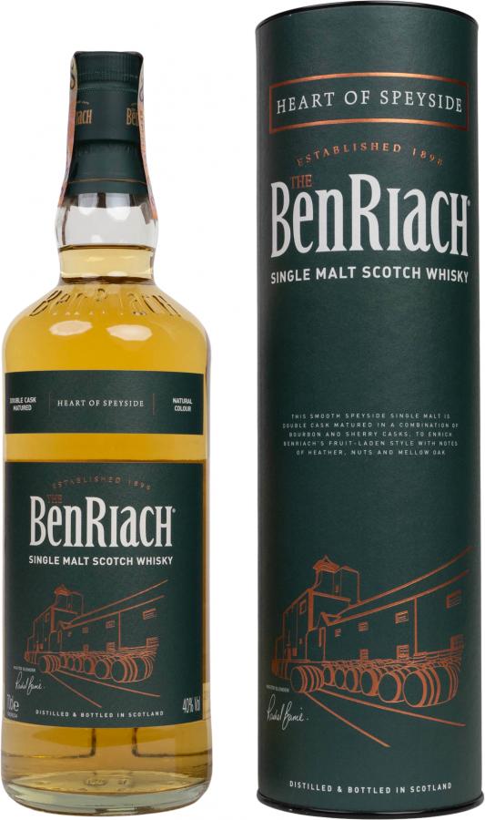 BenRiach Heart of Speyside Double Cask Matured Scotch Whisky | 700ML
