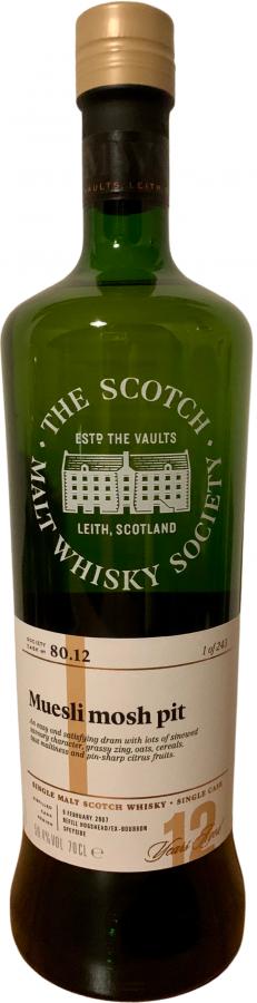 Glen Spey 2007 (The Scotch Malt Whisky Society) 80.12 Muesli mosh pit 12 Year Old 2019 Release Single Malt Scotch Whisky | 700ML at CaskCartel.com