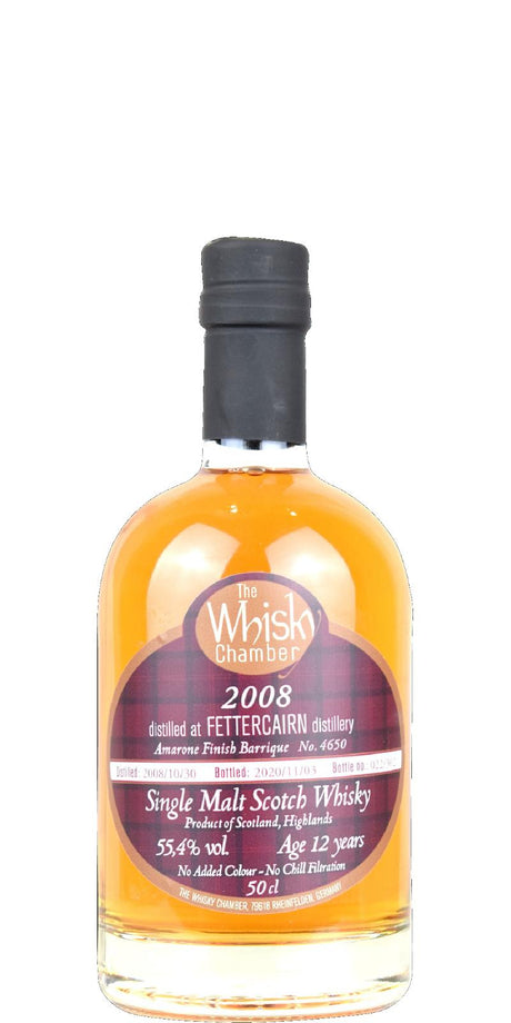 Fettercairn 2008 WCh 12 Year Old (2020) Release (Cask #4650) Scotch Whisky | 500ML at CaskCartel.com