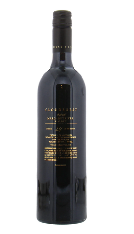 2015 | Cloudburst | Malbec at CaskCartel.com