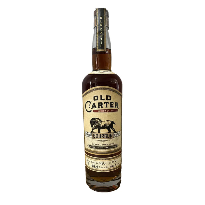 Old Carter Straight Rye Whiskey Batch #9