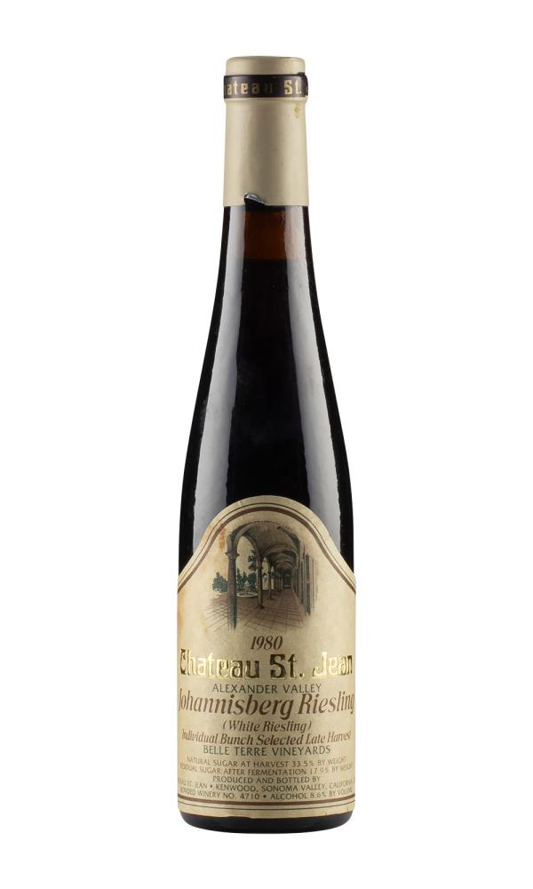 1980 | Chateau St Jean | Select Late Harvest Johannisberg Riesling (Half Bottle) at CaskCartel.com