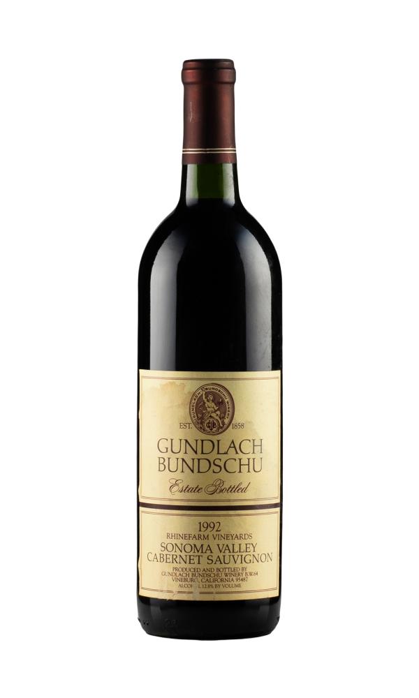 1992 | Gundlach Bundschu | Cabernet Sauvignon at CaskCartel.com