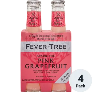 Fever Tree Sparking Pink Grapefruit | 4X200ML at CaskCartel.com