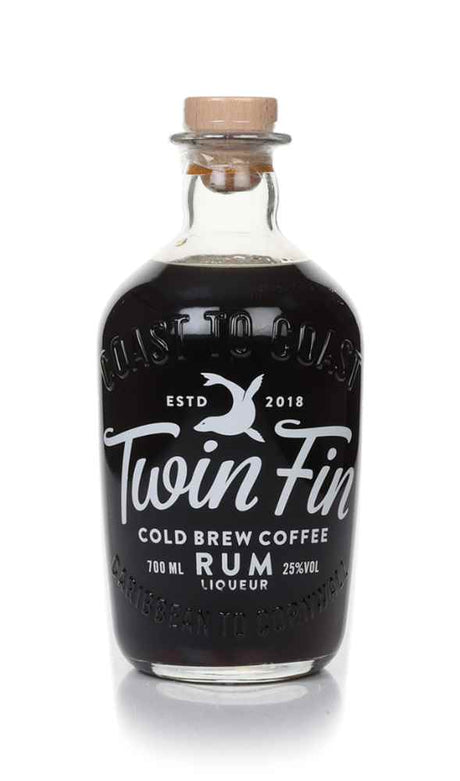 Twin Fin Cold Brew Coffee Rum Liqueur | 700ML at CaskCartel.com