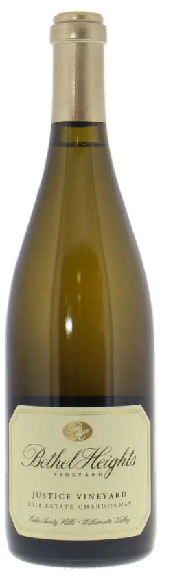 2018 | Bethel Heights Vineyard | Justice Vineyard Chardonnay at CaskCartel.com