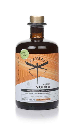 Kaveri Organic Cold Pressed Ginger Vodka | 500ML at CaskCartel.com