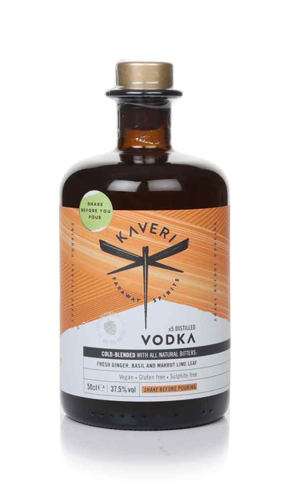 Kaveri Organic Cold Pressed Ginger Vodka | 500ML