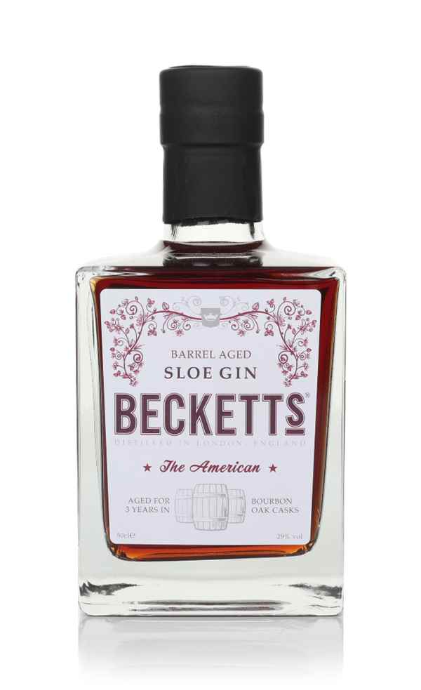 Ginebra de endrinas envejecida en barril Beckett's | 500ML