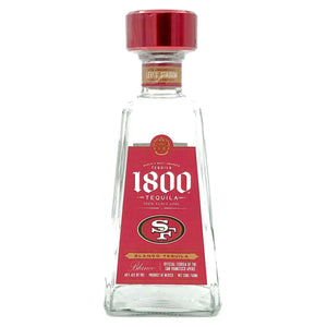 1800® Blanco San Francisco 49ers Limited Edition Tequila at CaskCartel.com