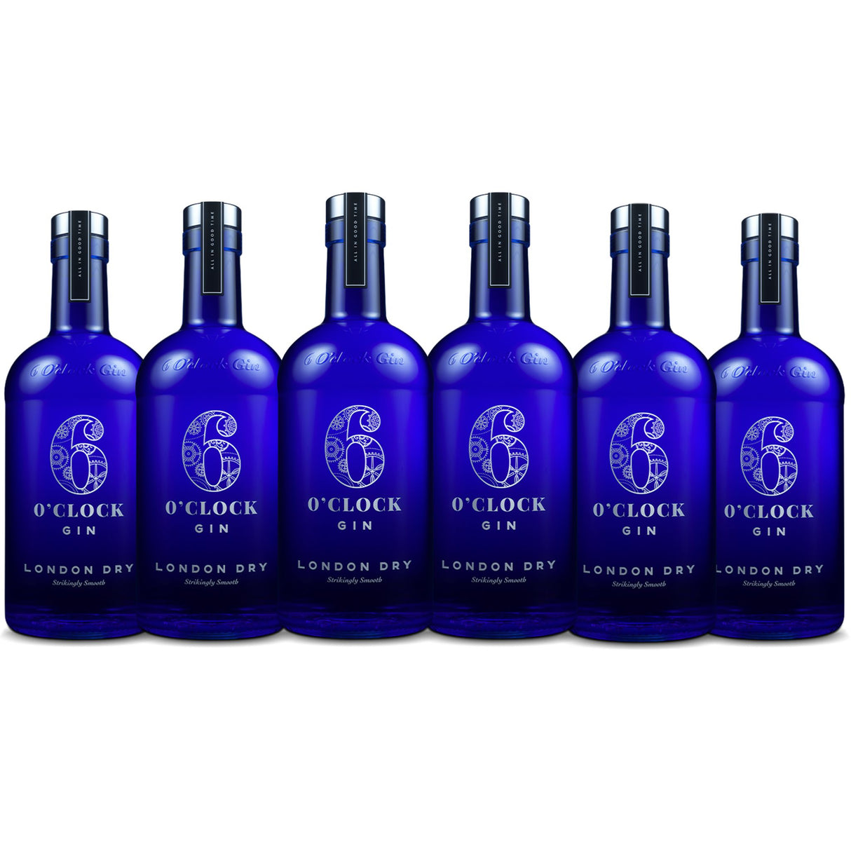 6 O'Clock London Dry Gin (6) Bottle Bundle at CaskCartel.com