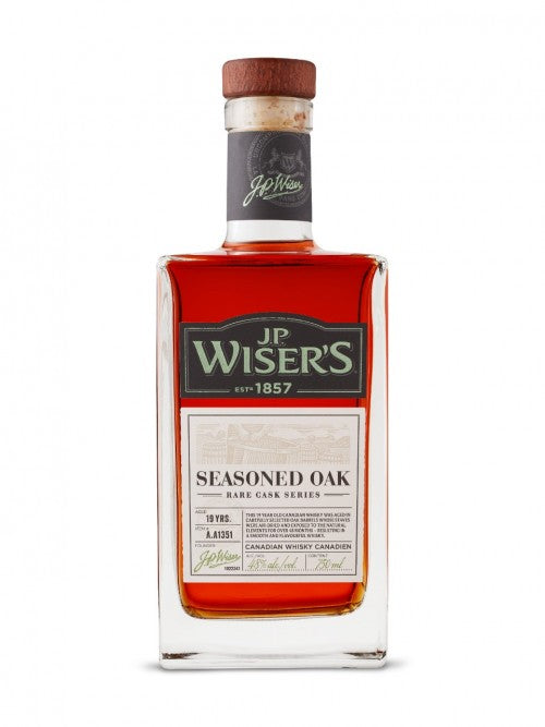J.P Wiser’s Seasoned Oak Canadian Whisky