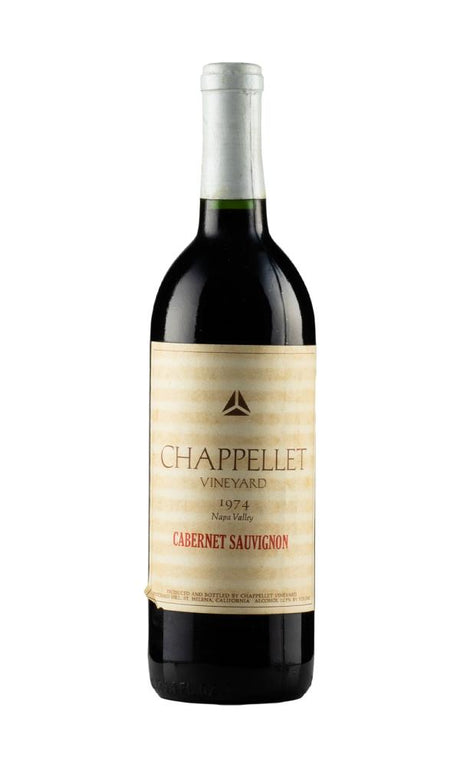 1974 | Chappellet Winery | Cabernet Sauvignon at CaskCartel.com