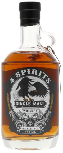 Four Spirits Single Malt Whiskey