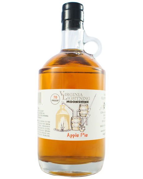 Virginia Lightning Apple Pie Moonshine at CaskCartel.com