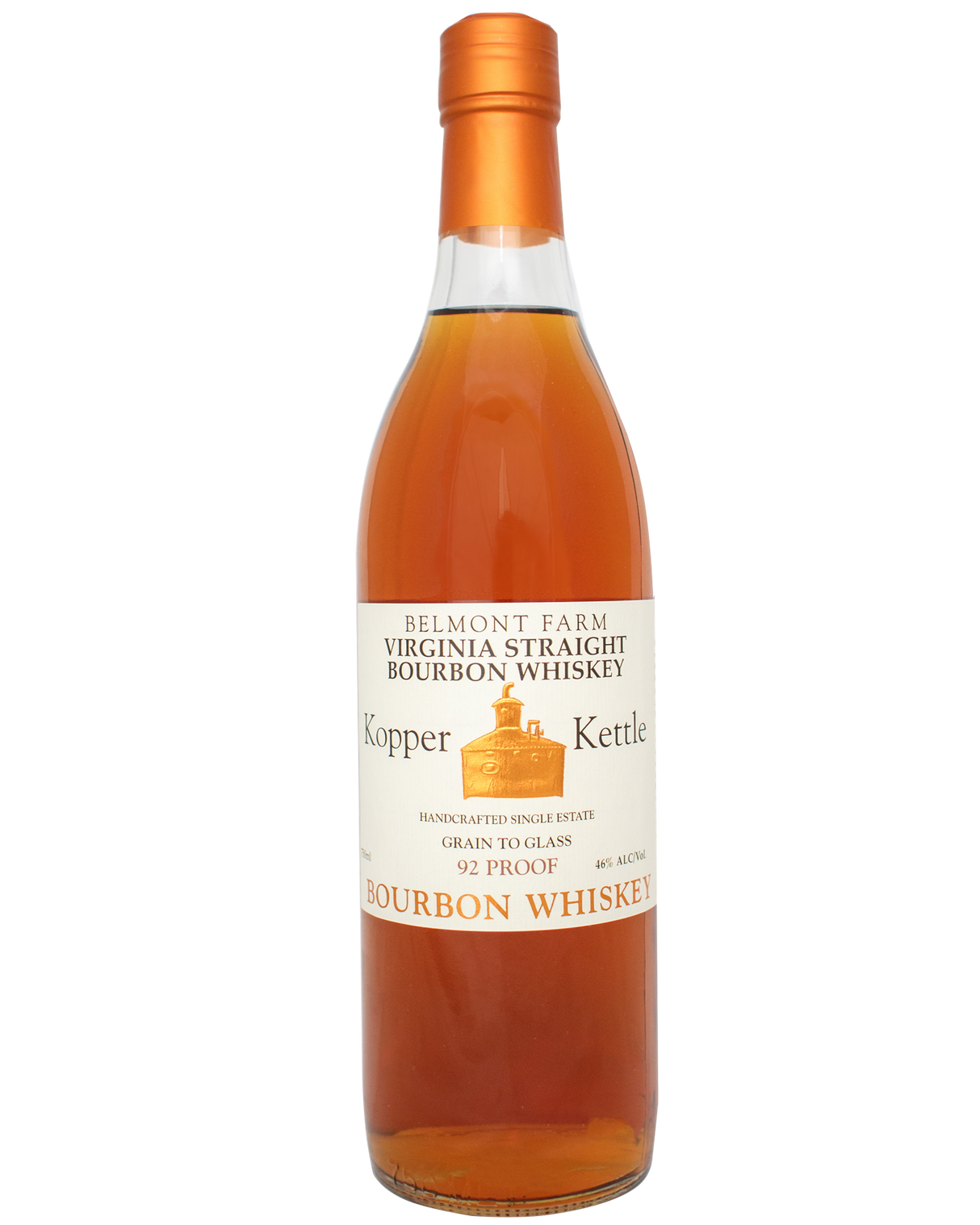 Belmont Farm Kopper Kettle Virginia Straight Bourbon Whiskey - CaskCartel.com