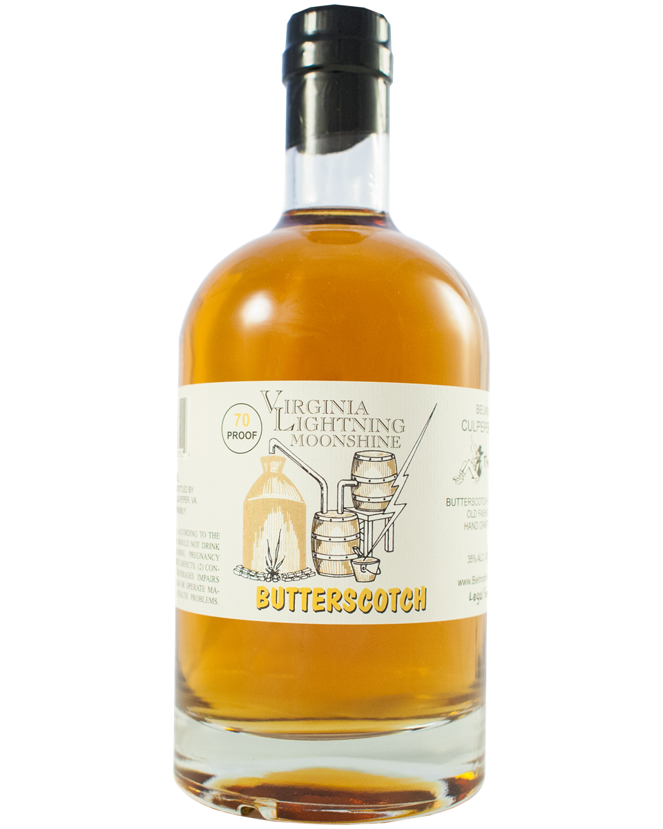 Virginia Lightning Butterscotch Moonshine at CaskCartel.com