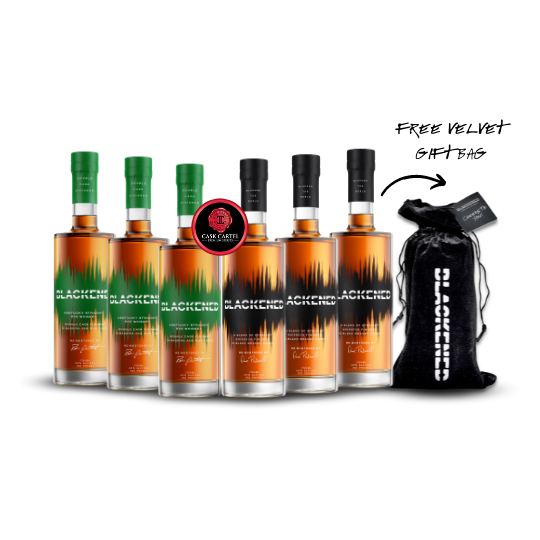 METALLICA | BLACKENED™ RYE THE LIGHTNING | KENTUCKY STRAIGHT RYE WHISKEY (6PK FLAGSHIP BUNDLE) at CaskCartel.om