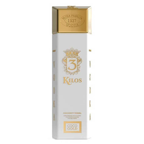 3 Kilos Coco Gold Coconut Flavor Vodka at CaskCartel.com