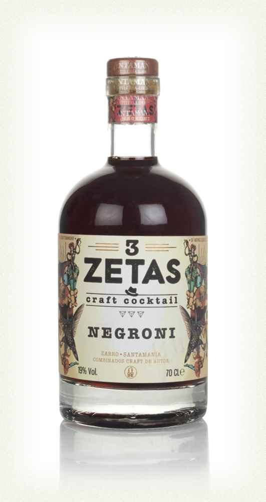 3 Zetas Negroni Craft Cocktail | 700ML