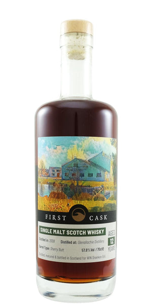 Glenallachie 2008 WIN First Cask 12 Year Old (2020) Release Scotch Whisky | 700ML at CaskCartel.com