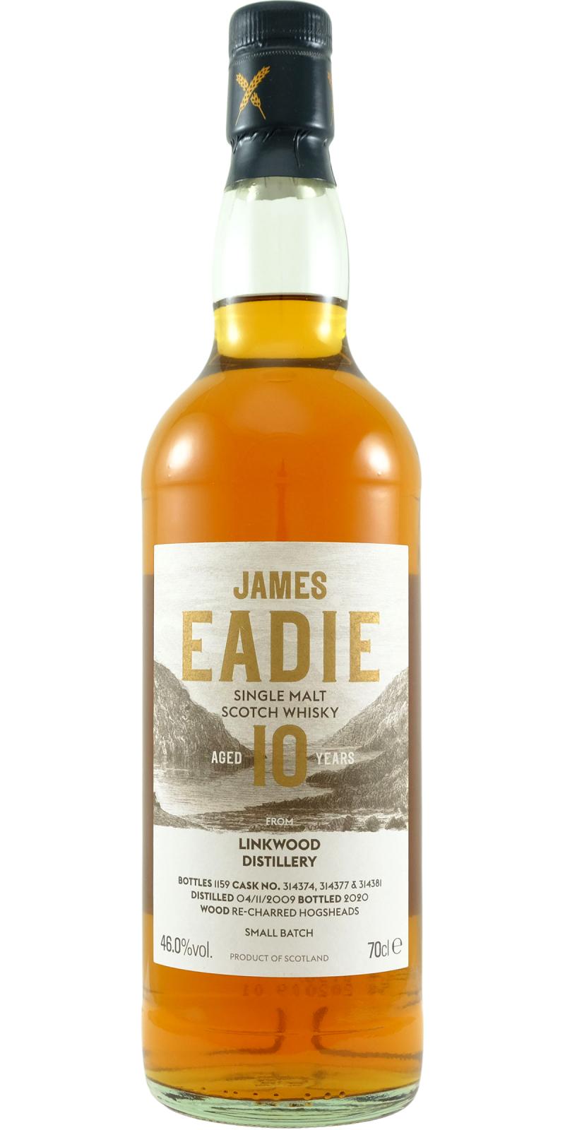 Linkwood 2009 JE Small Batch 10 Year Old (2020) Release (Cask #314374 + 377 + 381) Scotch Whisky | 700ML at CaskCartel.com