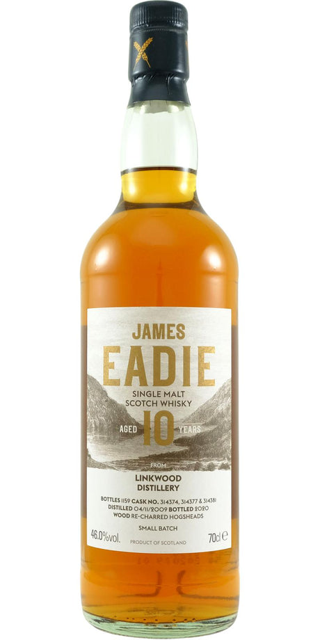 Linkwood 2009 JE Small Batch 10 Year Old (2020) Release (Cask #314374 + 377 + 381) Scotch Whisky | 700ML at CaskCartel.com
