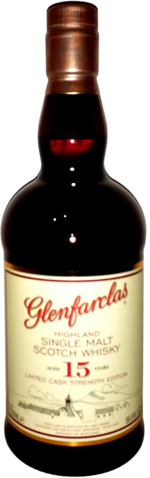 Glenfarclas Limited Cask Strength Edition 15 Year Old 2019 Release Single Malt Scotch Whisky | 700ML