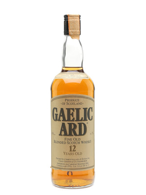 Gaelic Ard 12 Year Old Blended Scotch Whisky | 700ML at CaskCartel.com