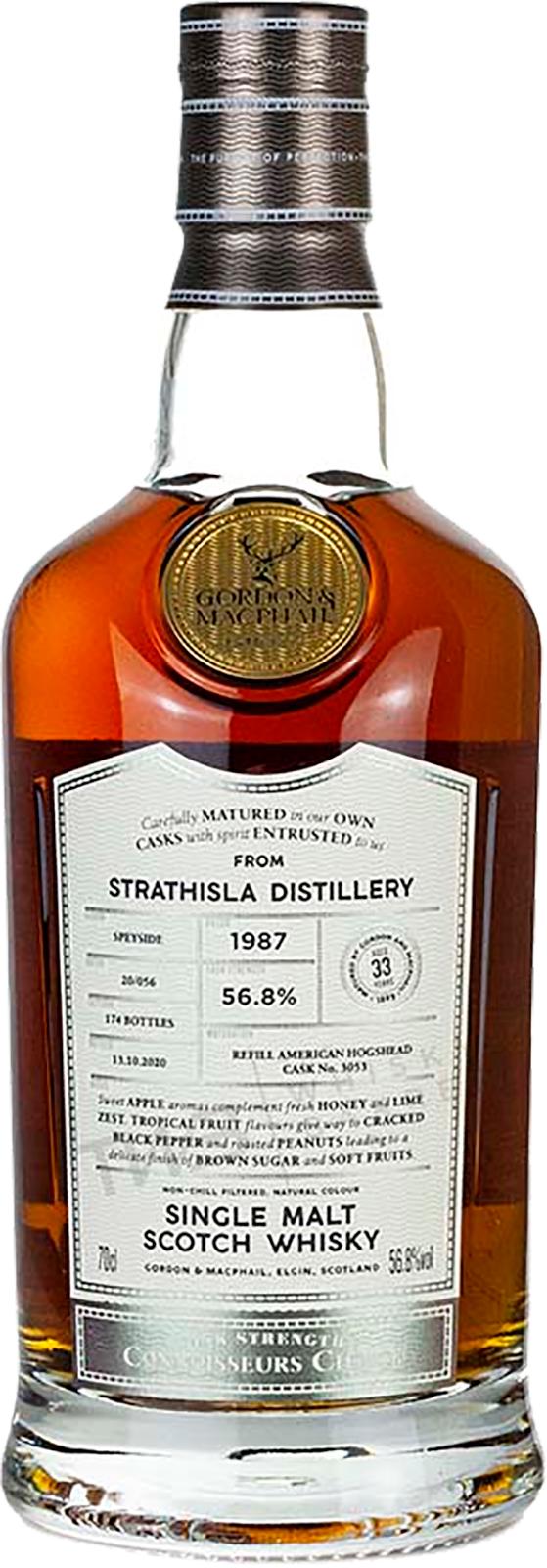 Strathisla 33 Year Old (D.1987, B.2021) Connoisseurs Choice Scotch Whisky | 700ML at CaskCartel.com