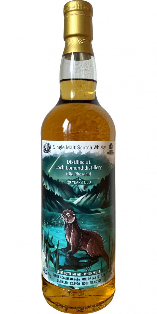Old Rhosdhu 1990 DRFS Joint Bottling withNerds 29 Year Old (2020) Release (Cask #416) Scotch Whisky | 700ML at CaskCartel.com