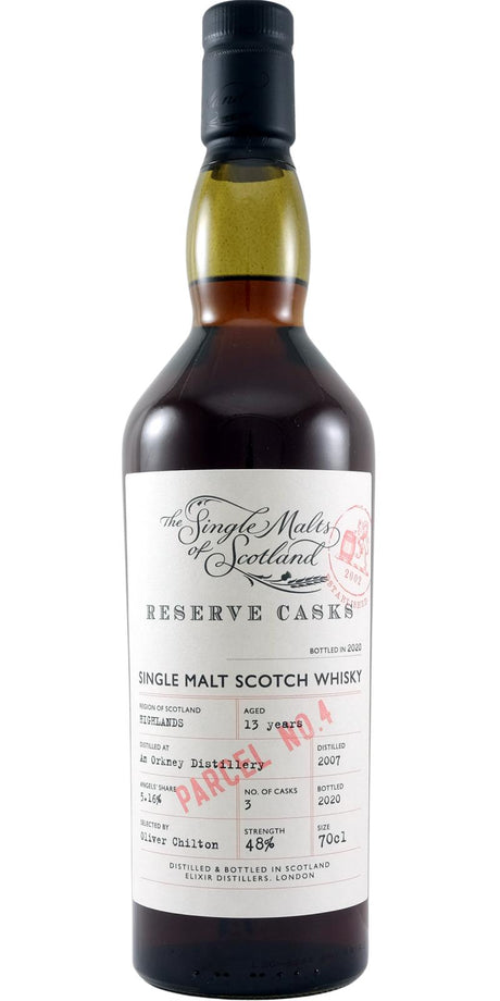 An Orkney Distillery Single Malts Of Scotland Reserve Cask Parcel #4 2007 13 Year Old Scotch Whisky | 700ML at CaskCartel.com