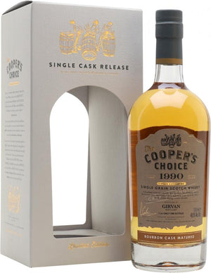 Girvan 1990 VM The Cooper's Choice 30 Year Old 2021 Release (Cask #169111) Single Malt Scotch Whisky | 700ML at CaskCartel.com