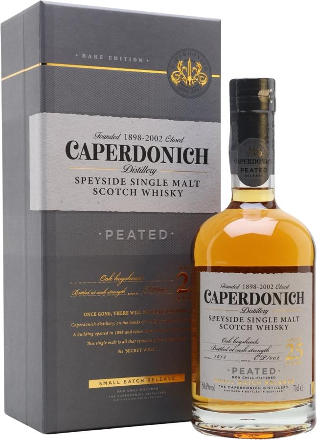 Caperdonich 25 Year Old Peated Batch CP Scotch Whisky | 700ML at CaskCartel.com