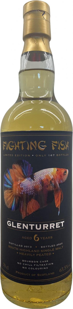 Glenturret 2013 JW Fighting Fish 6 Year Old (2020) Release Scotch Whisky | 700ML at CaskCartel.com