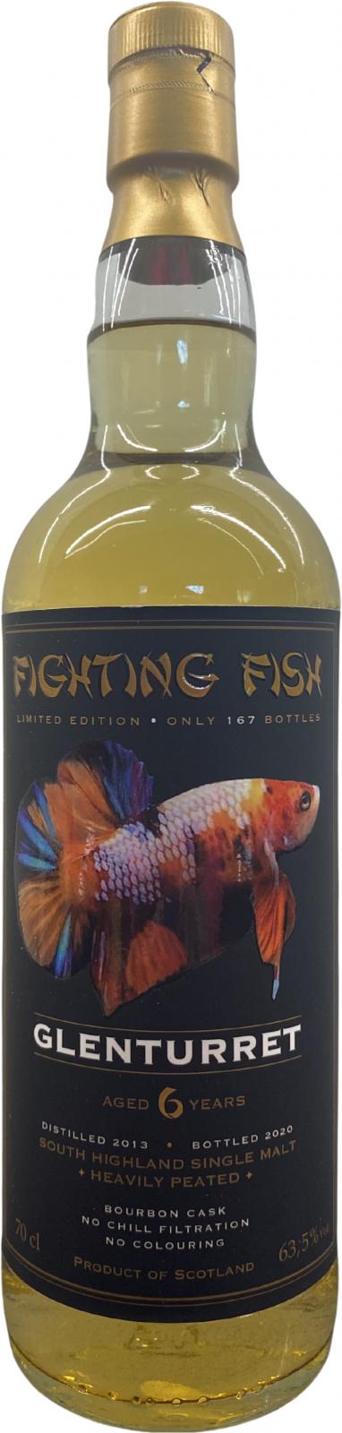 Glenturret 2013 JW Fighting Fish 6 Year Old (2020) Release Scotch Whisky | 700ML