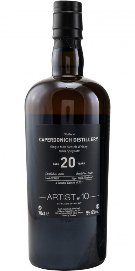 Caperdonich 20 Year Old (D.2000, B.2020) Artist # 10 Scotch Whisky | 700ML at CaskCartel.com
