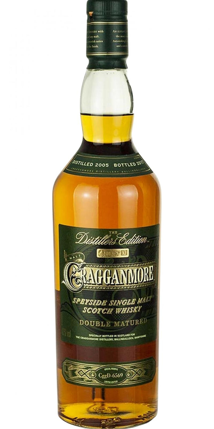 Cragganmore 2005 (Bottled 2017) Distillers Edition Scotch Whisky | 700ML