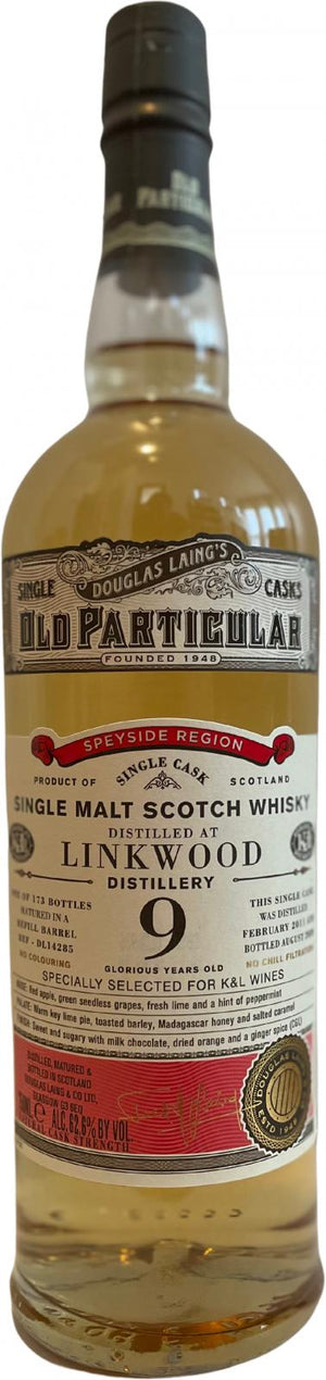 Linkwood 2011 DL Old Particular 9 Year Old (2020) Release (Cask #DL14285) Scotch Whisky at CaskCartel.com