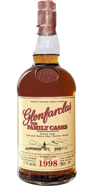 Glenfarclas 1998 The Family Casks (Release S20) (2020) Release (Cask #7635) Scotch Whisky | 700ML at CaskCartel.com