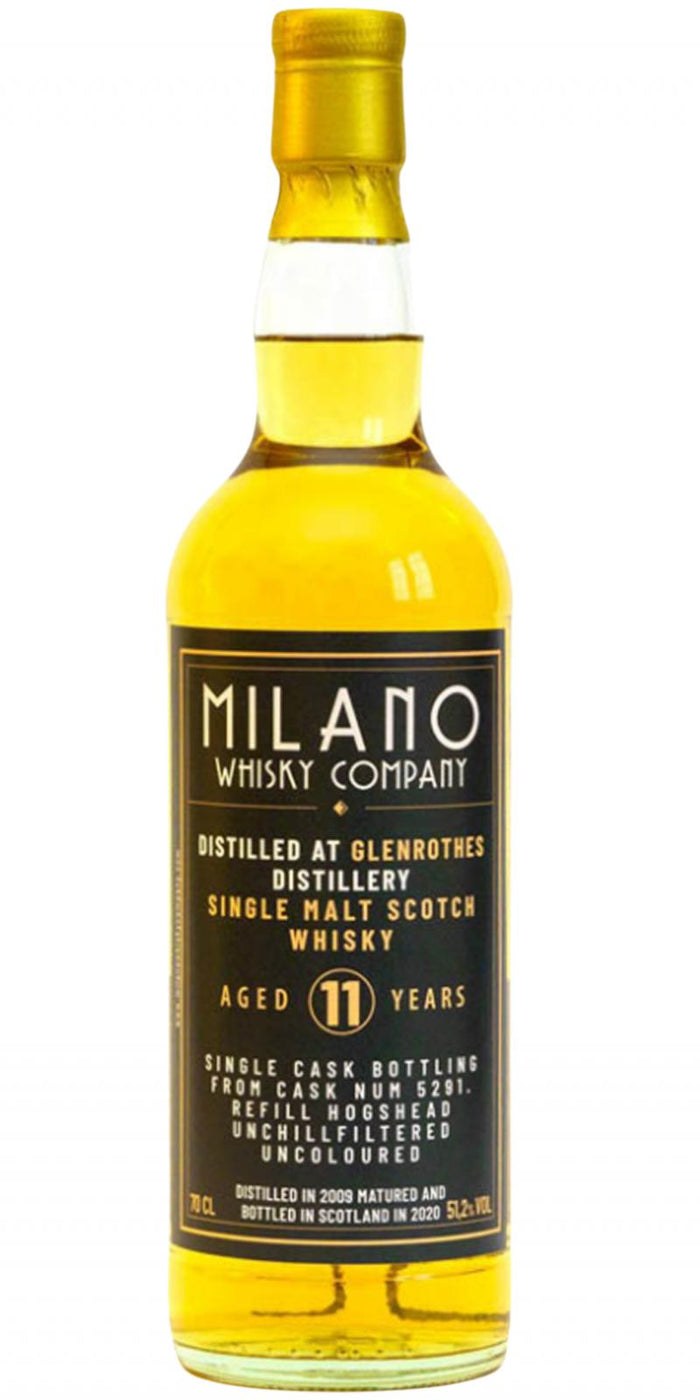 Glenrothes 2009 MWCo 11 Year Old (2020) Release (Cask #5291) Scotch Whisky | 700ML