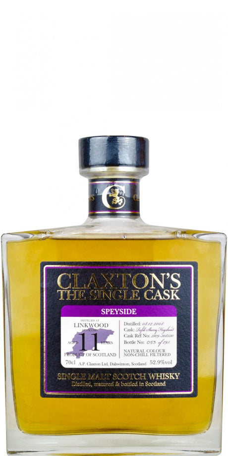 Linkwood 2008 Cl The Single Cask 11 Year Old (2020) Release (Cask #2109-308320) Scotch Whisky | 700ML at CaskCartel.com
