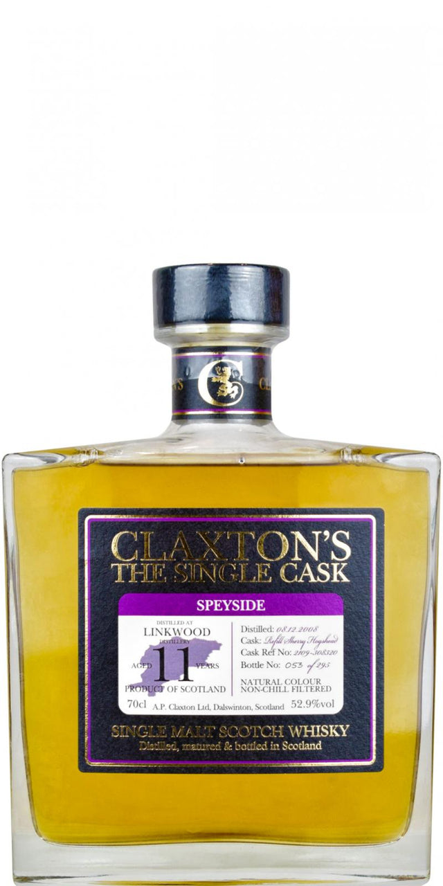Linkwood 2008 Cl The Single Cask 11 Year Old (2020) Release (Cask #2109-308320) Scotch Whisky | 700ML at CaskCartel.com