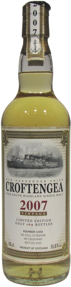 Croftengea 2007 (Bottled 2020) Jack Wiebers Old Passenger Ships Scotch Whisky | 700ML at CaskCartel.com