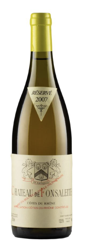 2007 | Château Rayas | Chateau de Fonsalette Cotes du Rhone Blanc Reserve at CaskCartel.com