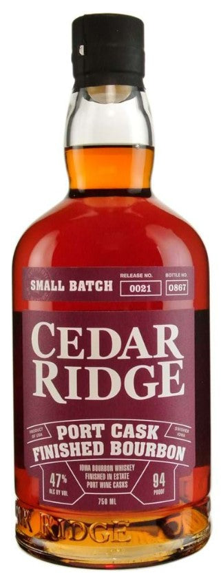 Cedar Ridge Iowa Bourbon Port Cask Finished at CaskCartel.com