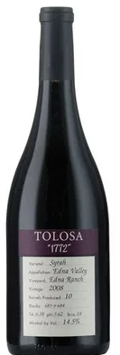 2015 | Tolosa Winery | 1772 Edna Ranch Syrah at CaskCartel.com