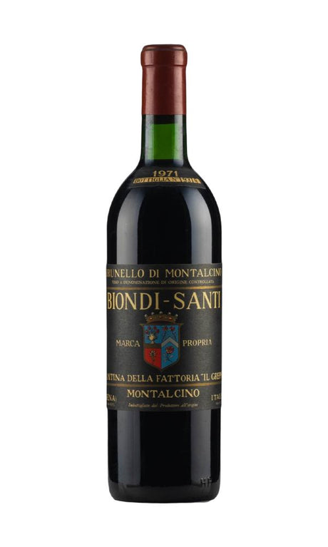 1971 | Biondi Santi | Brunello di Montalcino at CaskCartel.com