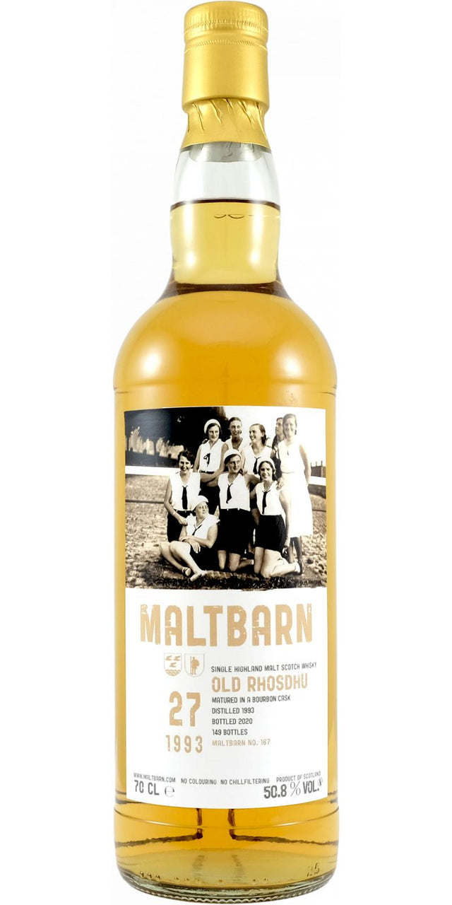 Old Rhosdhu 1993 MBa No. 167 27 Year Old (2020) Release Scotch Whisky | 700ML at CaskCartel.com